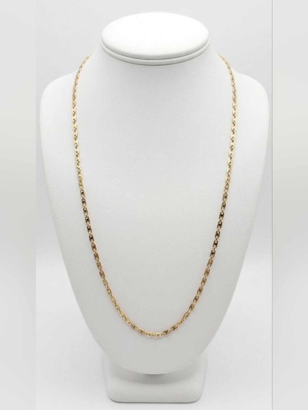 10k Gold Mariner chain [18" 1.7mm]